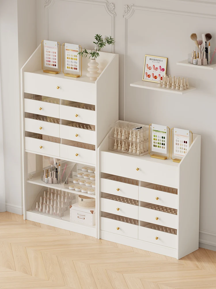 Nail salon with drawers Cosmetics display cabinet Storage Nail polish Beauty salon product storage Nail polish glue rack
Nail salon with drawers Cosmetics display cabinet Storage Nail polish Beauty salon product storage Nail polish glue rack