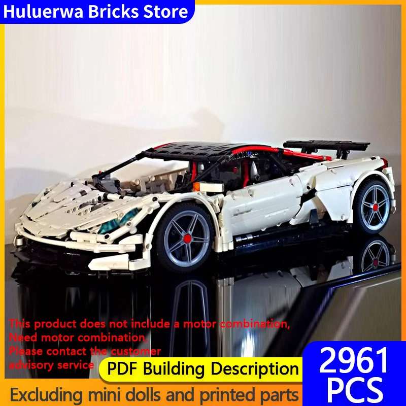 Speed Racing Car Model MOC Building Bricks GTR V10 Top Tier Sports Car Modular Technology Gifts Holiday Assemble Children Toys
Speed Racing Car Model MOC Building Bricks GTR V10 Top Tier Sports Car Modular Technology Gifts Holiday Assemble Children Toys
