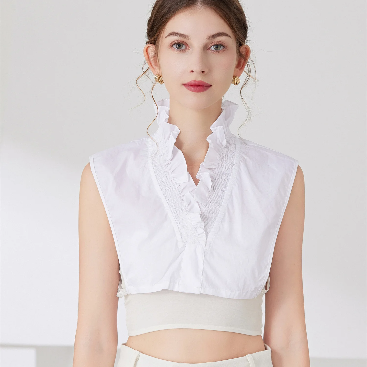 New Cotton Coat Short Shirt Collar Decoration Pointed Neck Shirt Fake Collar For Spring Dress Detachable Formal Lightweight
New Cotton Coat Short Shirt Collar Decoration Pointed Neck Shirt Fake Collar For Spring Dress Detachable Formal Lightweight