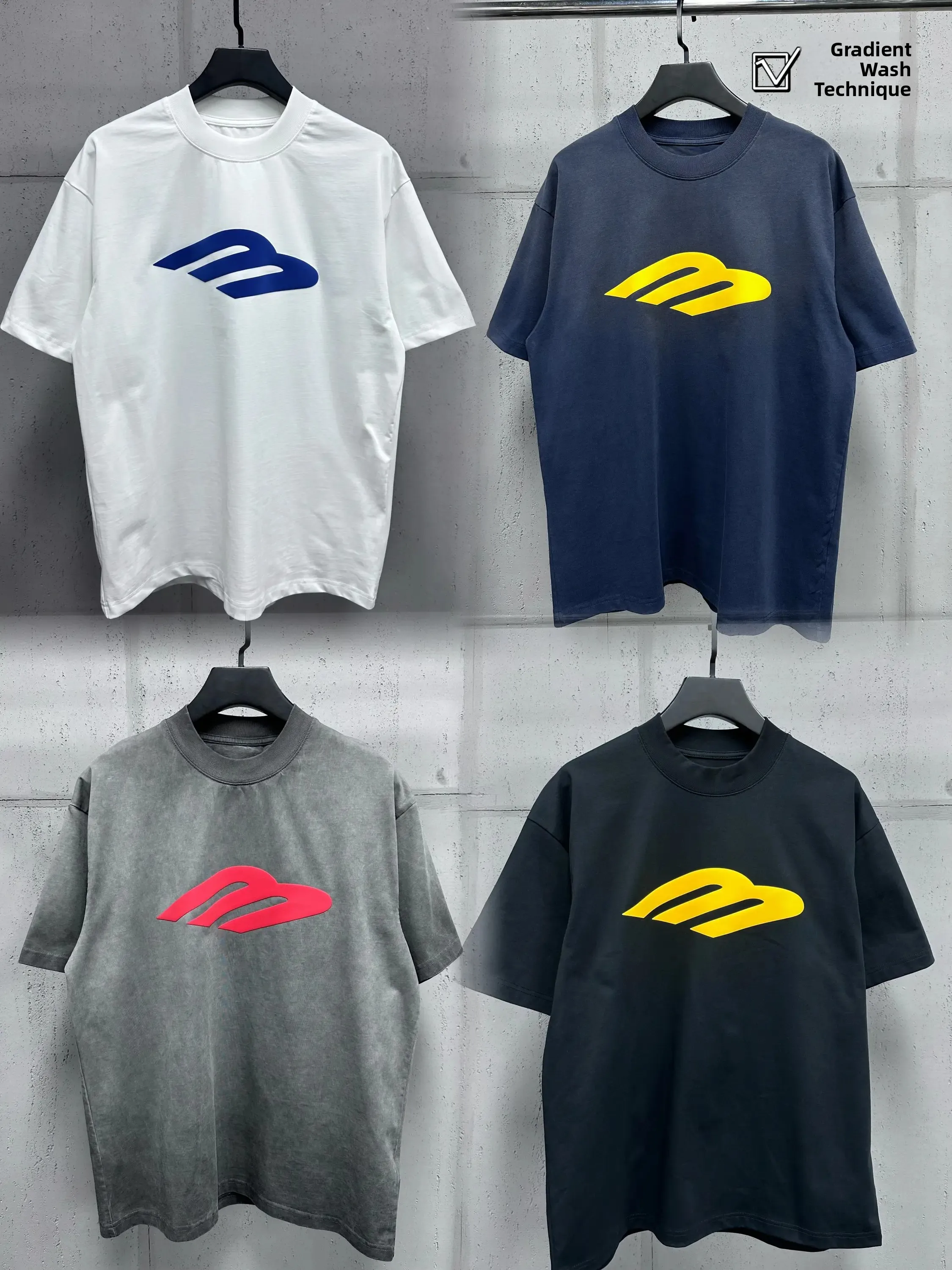 Washed American Style Short Sleeve T-Shirt Men Women Trendy Brand Watered down Female Model 3D Embossed Vintage Cotton round ...
Washed American Style Short Sleeve T-Shirt Men Women Trendy Brand Watered down Female Model 3D Embossed Vintage Cotton round ...
