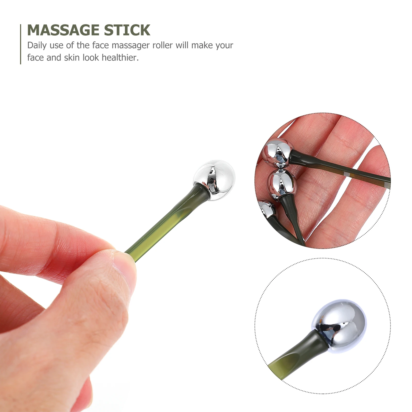 6Pcs Eye Cream Bars Durable Metal Eye Massagers Portable Skin Care Rods for Fatigue Relief Beauty Supplies Massaging Rod
6Pcs Eye Cream Bars Durable Metal Eye Massagers Portable Skin Care Rods for Fatigue Relief Beauty Supplies Massaging Rod