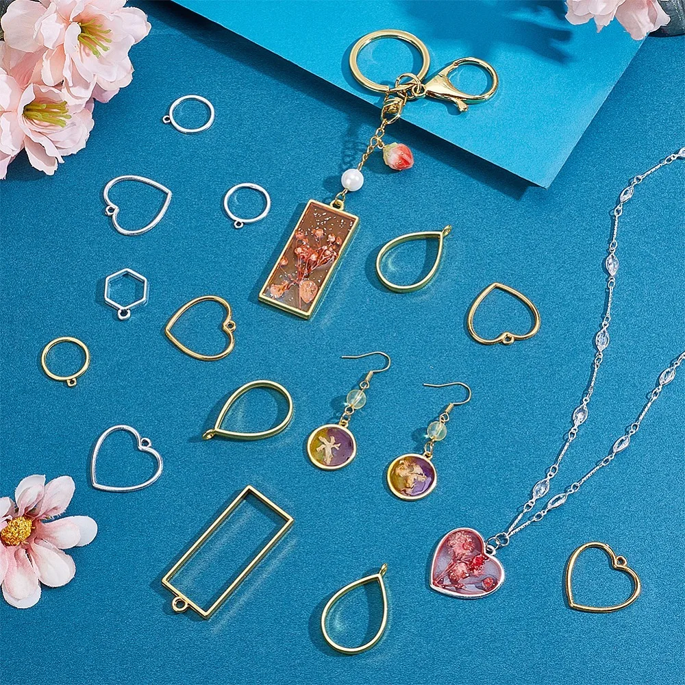100Pcs 10 Styles Style Alloy Pendants Mixed Color 20~48.5x15~25x1.5~5.5mm Hole: 1.4~2.7mm 10pcs/style
100Pcs 10 Styles Style Alloy Pendants Mixed Color 20~48.5x15~25x1.5~5.5mm Hole: 1.4~2.7mm 10pcs/style
