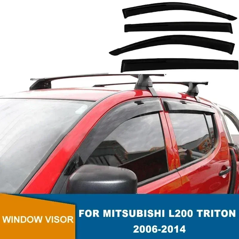 Side Window Deflectors For Mitsubishi L200 Triton 2006 2007 2008 2009 2010 2011 2012 2013 2014 Sun Rain Guards Weathershileds
Side Window Deflectors For Mitsubishi L200 Triton 2006 2007 2008 2009 2010 2011 2012 2013 2014 Sun Rain Guards Weathershileds