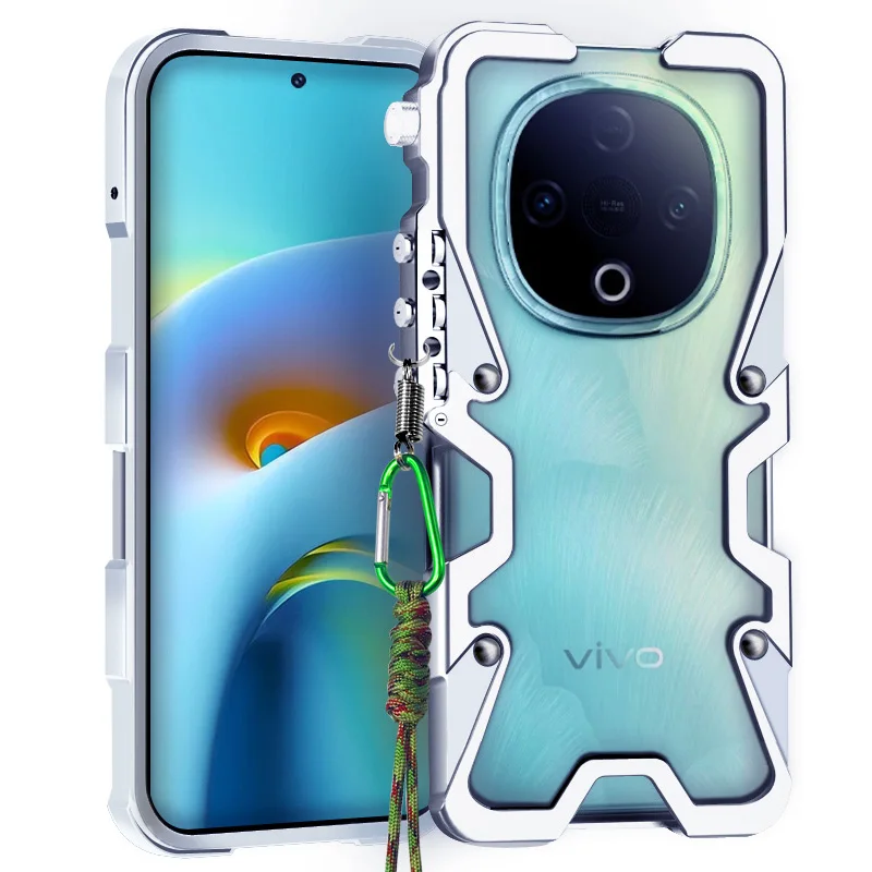 Zimon Luxury Armor Metal Aluminum Phone Bumper For Vivo Y400 Y300 GT Pro+ Y200 Y78 Cover Mechanical Purely Handmade Skull Case
Zimon Luxury Armor Metal Aluminum Phone Bumper For Vivo Y400 Y300 GT Pro+ Y200 Y78 Cover Mechanical Purely Handmade Skull Case