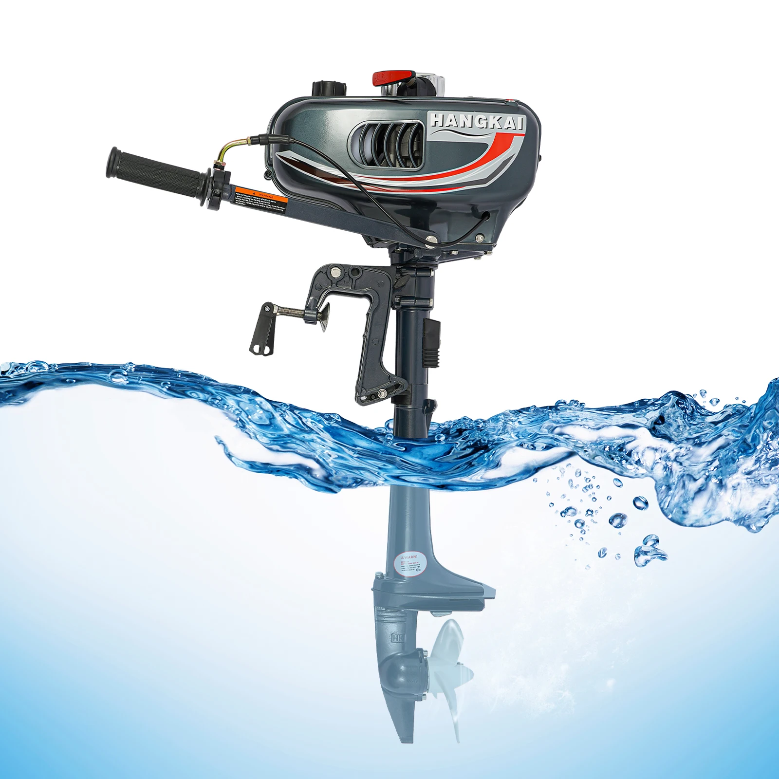 49cc Outboard Motor, 2-stroke 3.5hp Fuel-efficient Transom Mount Motor, 2.5KW Gasoline Outboard Engine Boat Motor
49cc Outboard Motor, 2-stroke 3.5hp Fuel-efficient Transom Mount Motor, 2.5KW Gasoline Outboard Engine Boat Motor