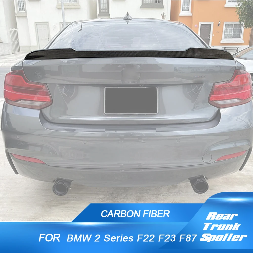 For BMW 2 Series F22 F23 M235i M240i F87 M2 M2C Base M Sport 2014 - 2019 Real Carbon Fiber Rear Trunk Spoiler Wing Boot Lip
For BMW 2 Series F22 F23 M235i M240i F87 M2 M2C Base M Sport 2014 - 2019 Real Carbon Fiber Rear Trunk Spoiler Wing Boot Lip