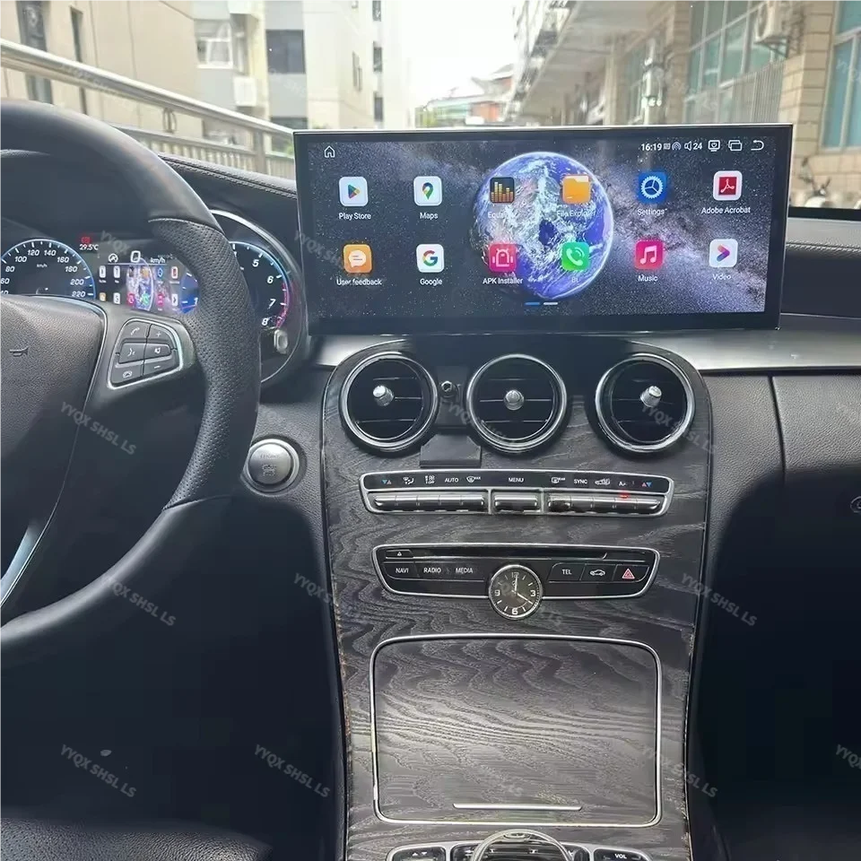 15.8" Android 14 Auto GPS Navi Carplay For Mercedes Benz C Class GLC W205 2020 2021 Car Radio Stereo Multimedia Player BT 4G LTE 
15.8" Android 14 Auto GPS Navi Carplay For Mercedes Benz C Class GLC W205 2020 2021 Car Radio Stereo Multimedia Player BT 4G LTE