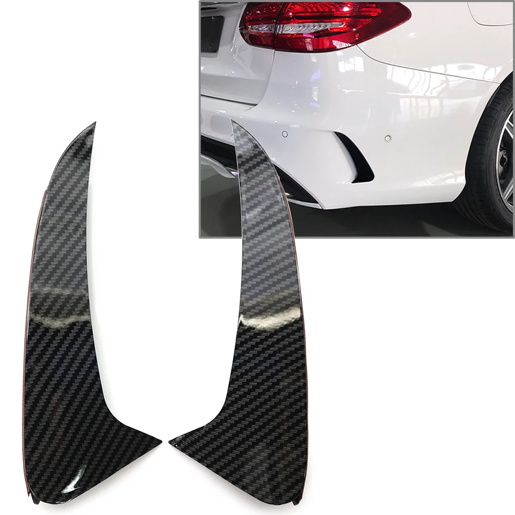 2Pcs Car Rear Bumper Air Vent Outlet Cover Trim Carbon Fiber ABS For Mercedes Benz C-Class W205 Sedan 2015 2016 2017 2018
2Pcs Car Rear Bumper Air Vent Outlet Cover Trim Carbon Fiber ABS For Mercedes Benz C-Class W205 Sedan 2015 2016 2017 2018
