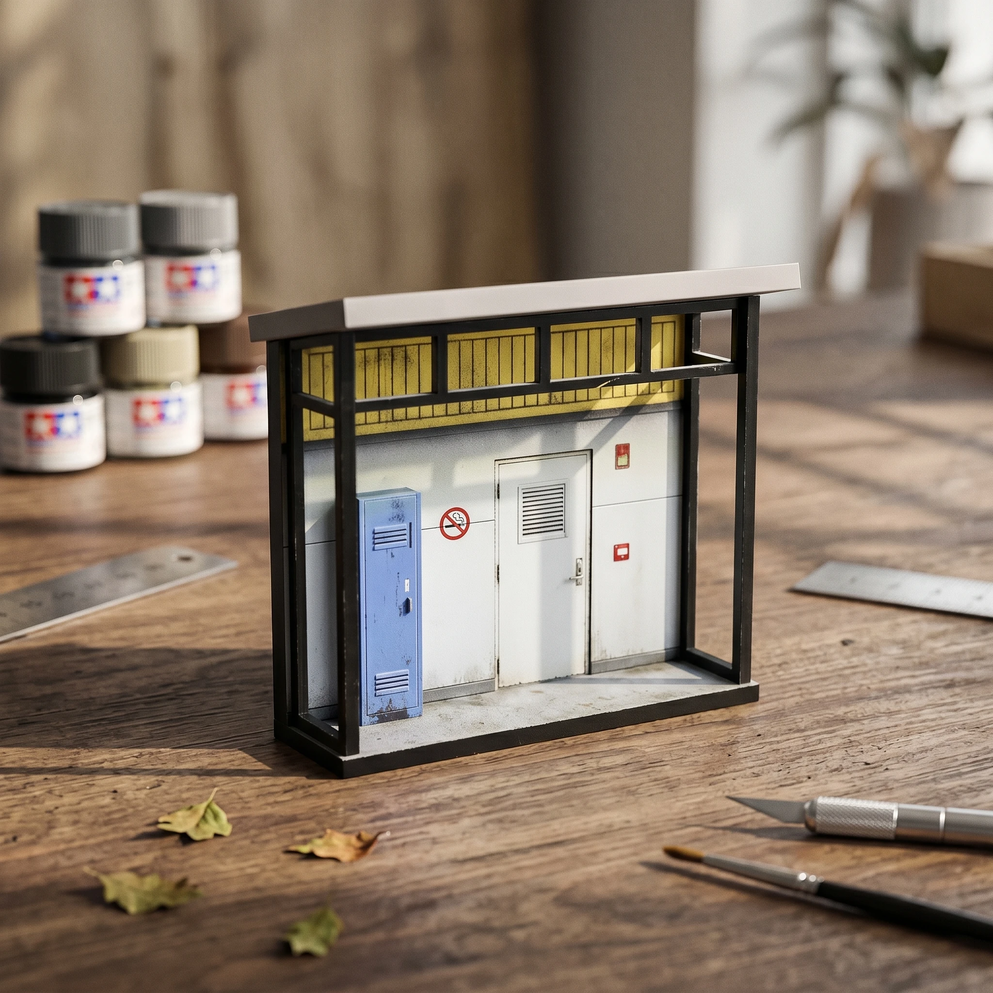 Miniature Parking Garage Officina Miniatura 1 64 Scale Workshop Diorama with PVC Base for Collectible Cars
Miniature Parking Garage Officina Miniatura 1 64 Scale Workshop Diorama with PVC Base for Collectible Cars