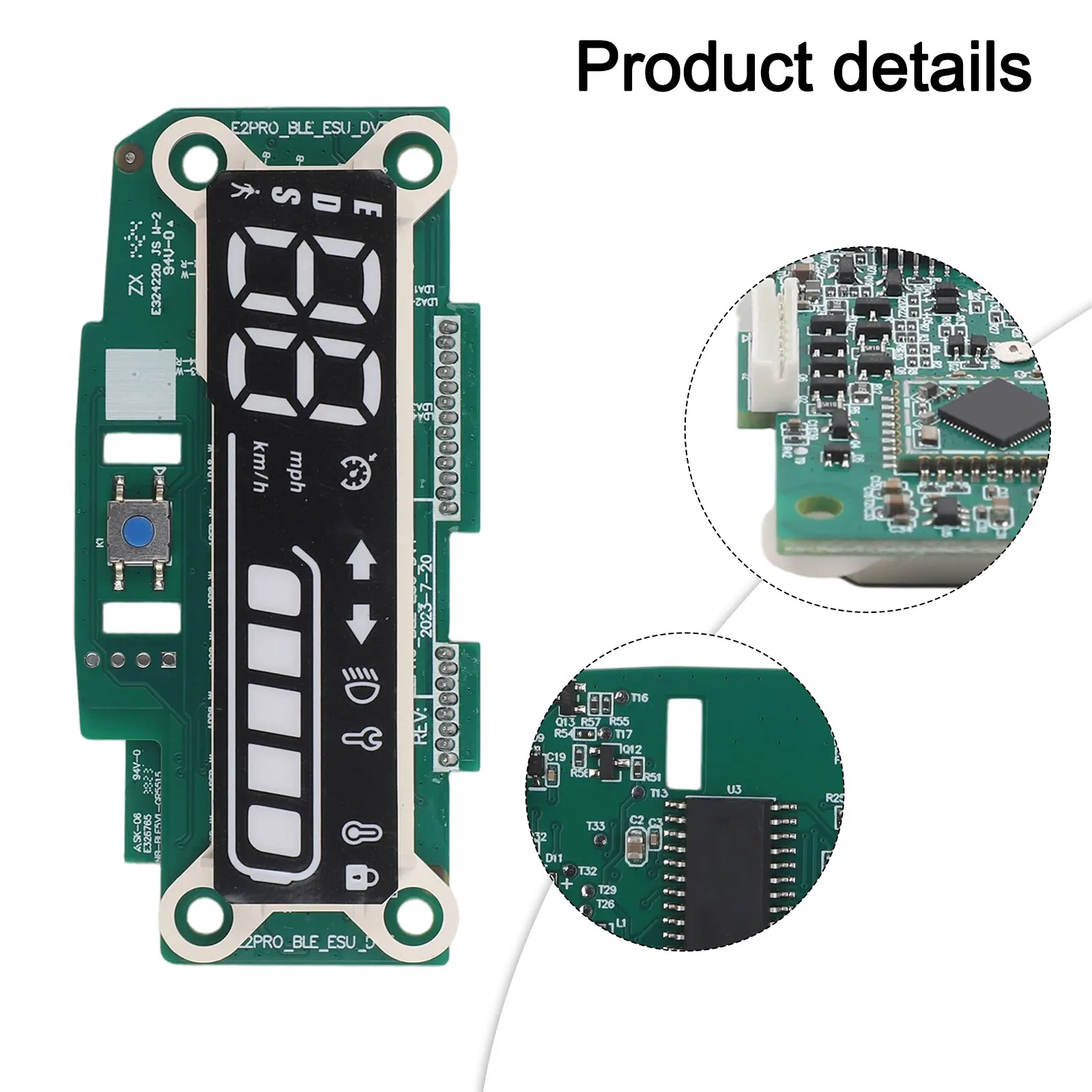 System-Optimized Control Board for No. 9 Scooter E2 Pro Supporting Synchronized LED Indication and Status Reporting
System-Optimized Control Board for No. 9 Scooter E2 Pro Supporting Synchronized LED Indication and Status Reporting