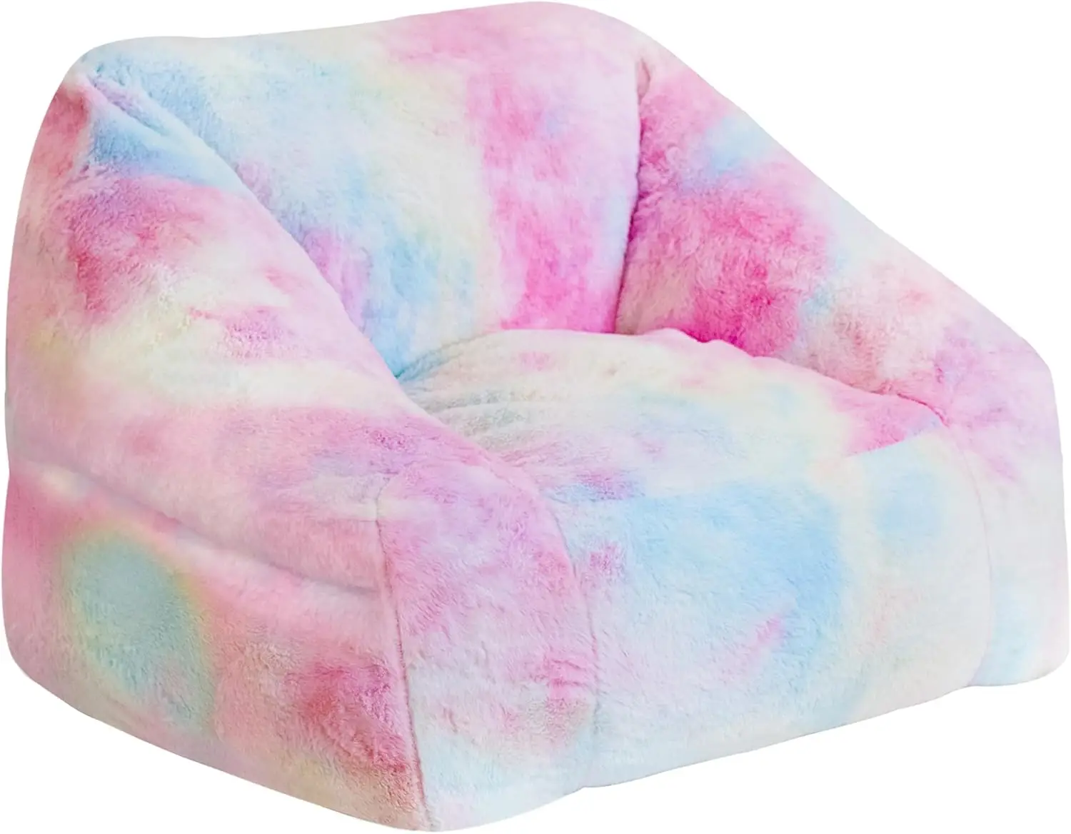 27" Rainbow Bean Bag Chair for Kids Teens, Soft Faux Fur with Sponge Filling, Comfy Sofa for Bedroom Living Room
27" Rainbow Bean Bag Chair for Kids Teens, Soft Faux Fur with Sponge Filling, Comfy Sofa for Bedroom Living Room