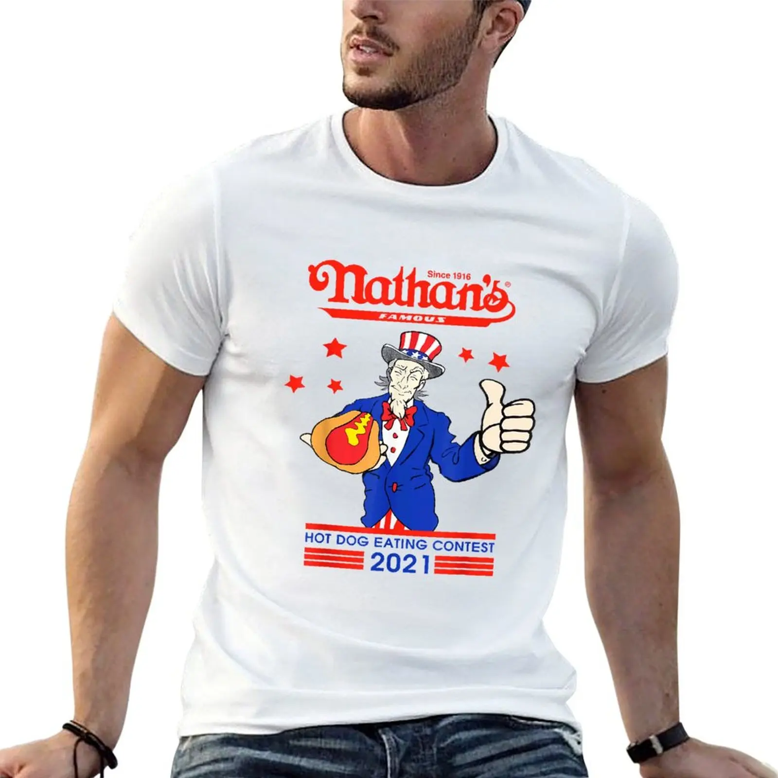 Nathans-Hot-Dog-Eating-Contest-2021-Joey-Chestnut T-Shirt t shirt for man anime t shirts oversize T-Shirt
Nathans-Hot-Dog-Eating-Contest-2021-Joey-Chestnut T-Shirt t shirt for man anime t shirts oversize T-Shirt