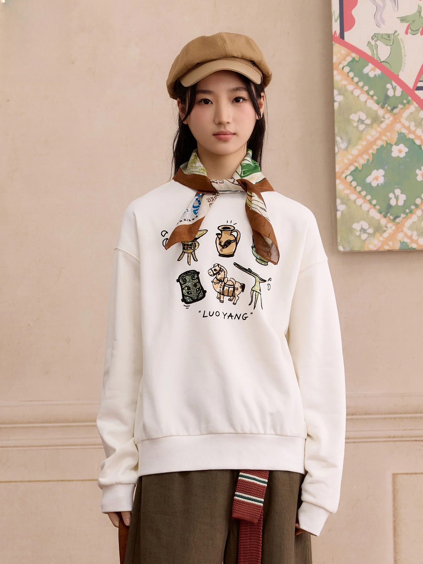 Loose Fit Hoodie Women's Casual Sle Pure Color Lazy Sle oulder Drop Long Sve round Ne Pullover Spring New Arrival
Loose Fit Hoodie Women's Casual Sle Pure Color Lazy Sle oulder Drop Long Sve round Ne Pullover Spring New Arrival