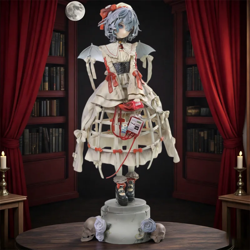 Фигурка Ремилии Скарлет из Touhou Project: Аниме-девушка с короткими волосами и крыльями, статуэтка вампира, настольное украшение, модная игрушка для фанатов аниме
Фигурка Ремилии Скарлет из Touhou Project: Аниме-девушка с короткими волосами и крыльями, статуэтка вампира, настольное украшение, модная игрушка для фанатов аниме