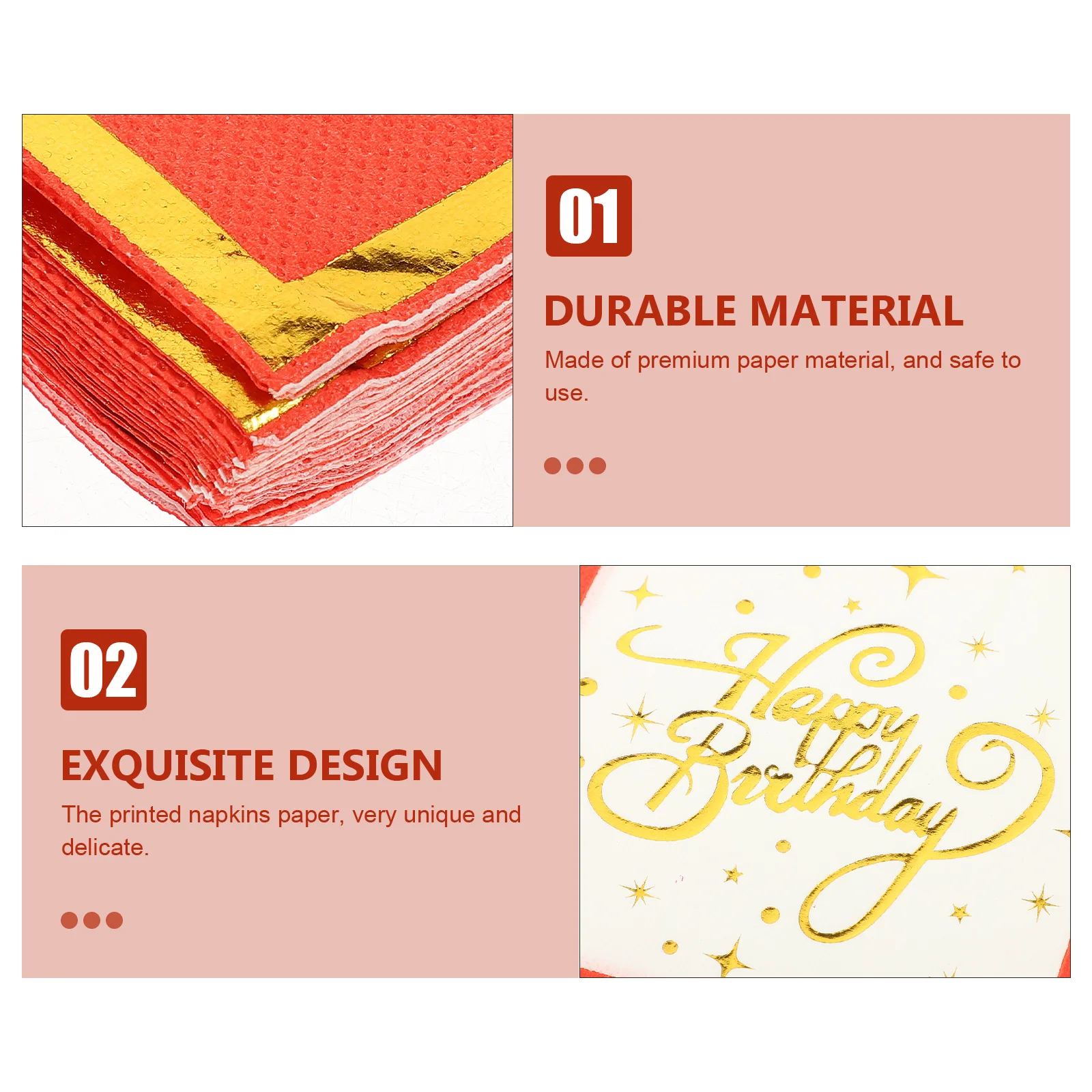 16pcs Printed Napkins 2-Ply Eco-Friendly Decorative Paper Towels For Wedding Birthday Party Shower Festival Dinner Party
16pcs Printed Napkins 2-Ply Eco-Friendly Decorative Paper Towels For Wedding Birthday Party Shower Festival Dinner Party