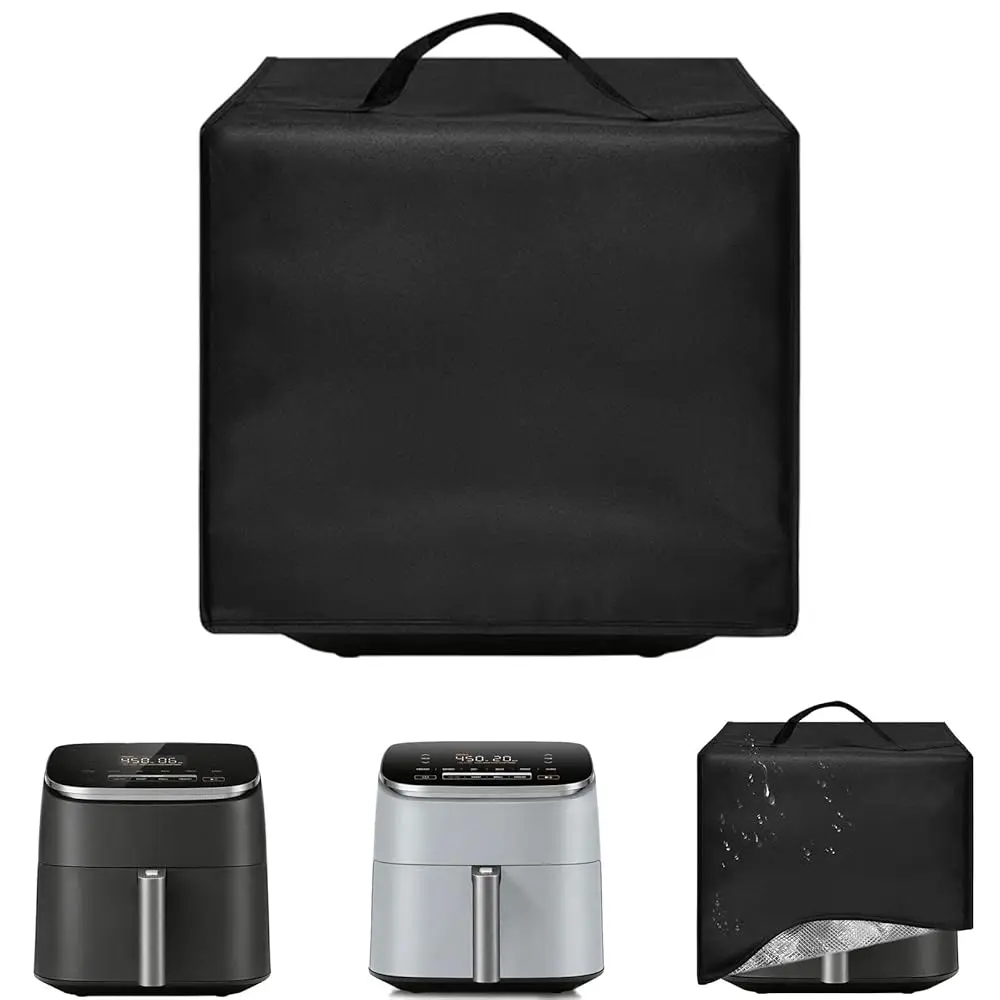 Air Fryer Dust Cover for Cosori 9-in-1 TurboBlaze Air Fryer 6 Qt, 13\Dx10.62\Wx11.80\H, Reusable 600D Nylon w/ 12µm Aluminum
Air Fryer Dust Cover for Cosori 9-in-1 TurboBlaze Air Fryer 6 Qt, 13\Dx10.62\Wx11.80\H, Reusable 600D Nylon w/ 12µm Aluminum