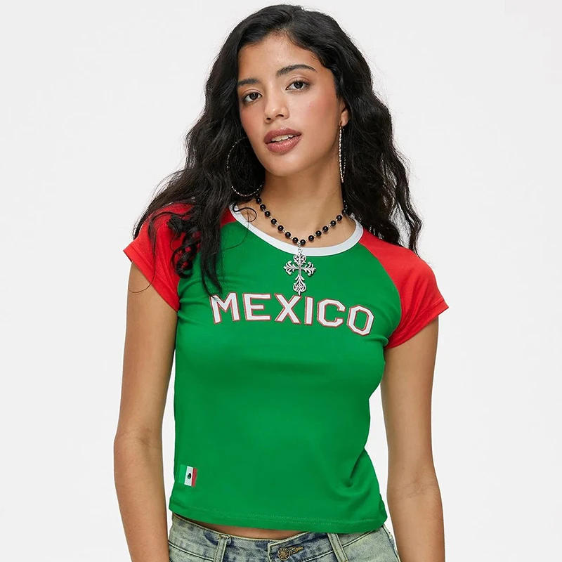 Aesthetics Streetwear Women's Tee Summer Casual Gothic 90s Vintage Grunge Letter Embroidery Short Sleeve T-Shirt Y2k Crop Top
Aesthetics Streetwear Women's Tee Summer Casual Gothic 90s Vintage Grunge Letter Embroidery Short Sleeve T-Shirt Y2k Crop Top