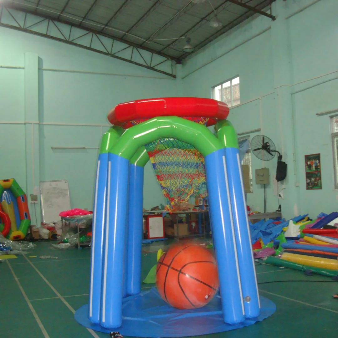 Outdoor Sports Game Inflatable Basketball Hoop PVC Material Public Places
Outdoor Sports Game Inflatable Basketball Hoop PVC Material Public Places