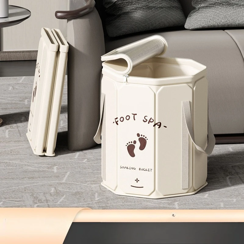 Portable Foot Spa Bath with Foldable Design, Lid & Heat Retention with Strong support Foot Soaker Tub with Massage Rollers
Portable Foot Spa Bath with Foldable Design, Lid & Heat Retention with Strong support Foot Soaker Tub with Massage Rollers