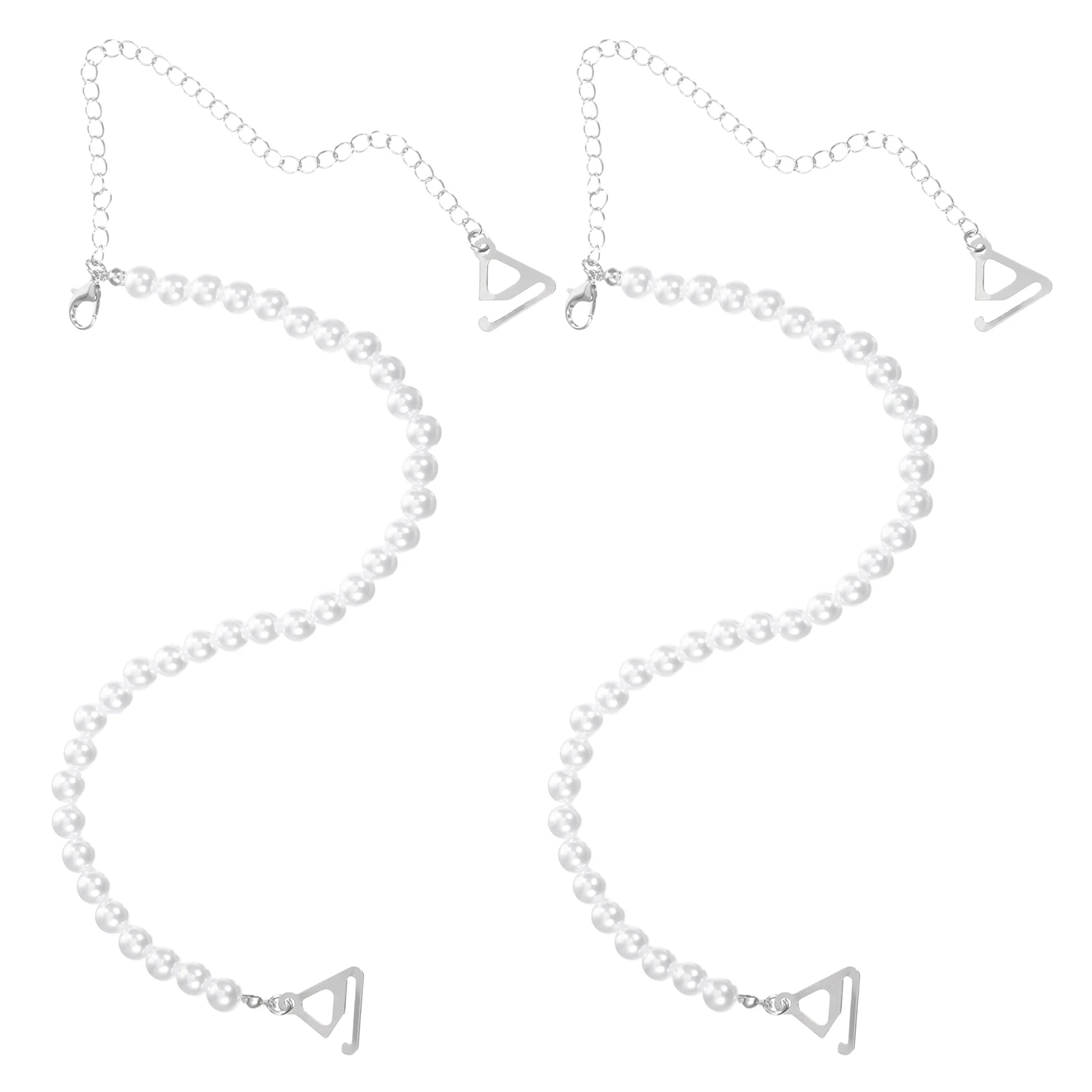 Pearl Shoulder Straps 8mm Double Beaded Chain White Metal Bra Accessories Strapless Dress Replacement Adjustable
Pearl Shoulder Straps 8mm Double Beaded Chain White Metal Bra Accessories Strapless Dress Replacement Adjustable