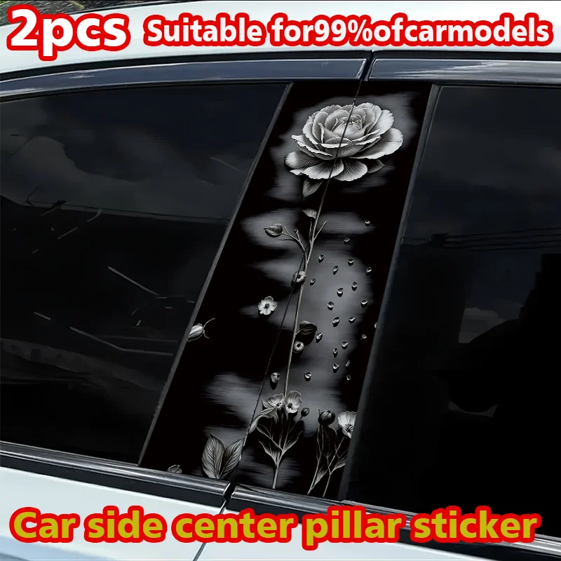 2 наклейки на B-стойку автомобиля, защитная пленка из полиэтилена Rose Polyethylene.
2 наклейки на B-стойку автомобиля, защитная пленка из полиэтилена Rose Polyethylene.