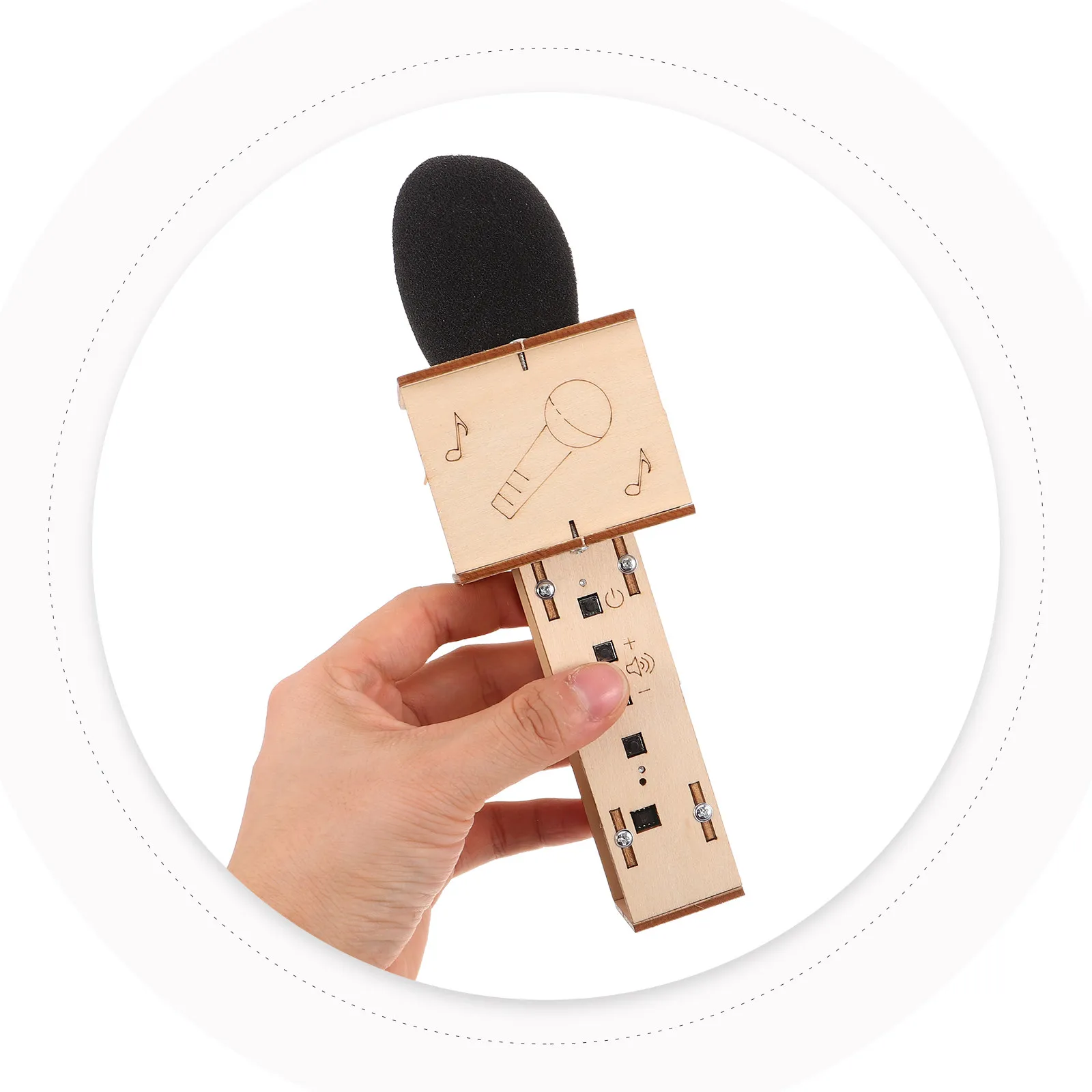 1 Set Diy Speaker Box Kit: Children'S Speaker With Wireless Microphone Portable Mini Subwoofer Stem Electronics Kit
1 Set Diy Speaker Box Kit: Children'S Speaker With Wireless Microphone Portable Mini Subwoofer Stem Electronics Kit