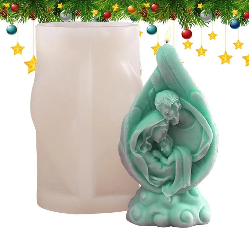 Silicone Nativity Mold Resin Casting Candle Silicone Mold Nativity Scene Sculpture Non Stick And Reusable Nativity Resin Candle
Silicone Nativity Mold Resin Casting Candle Silicone Mold Nativity Scene Sculpture Non Stick And Reusable Nativity Resin Candle