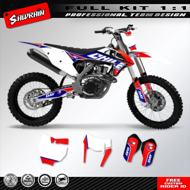 Sawrain Motorcycle Graphics Decal Stickers Kits For KTM SX SXF 2016 2017 2018 EXC EXC-F XCW XCW-F 2017 2018 2019
Sawrain Motorcycle Graphics Decal Stickers Kits For KTM SX SXF 2016 2017 2018 EXC EXC-F XCW XCW-F 2017 2018 2019