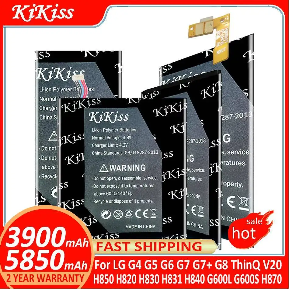Аккумулятор для LG G5 G6 G4 G7 G8 ThinQ V20 H850 H820 H830 H831 H840 G600L G600S H870
Аккумулятор для LG G5 G6 G4 G7 G8 ThinQ V20 H850 H820 H830 H831 H840 G600L G600S H870