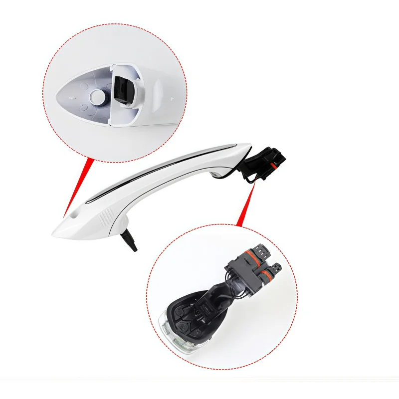 4X White Outer Outside Exterior Comfort Access Door Handle Set For BMW 5 6 7 Series F07 F10 F11 F06 F12 F13 F01 F02 51217231931
4X White Outer Outside Exterior Comfort Access Door Handle Set For BMW 5 6 7 Series F07 F10 F11 F06 F12 F13 F01 F02 51217231931
