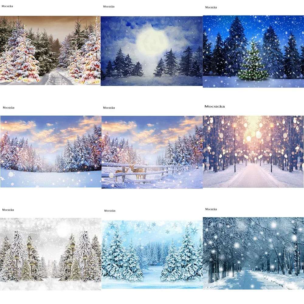 Frozen Pine Winter Wonderland Forest Backdrop Snowflake Natural Scenery Christmas Photo Festival Portrait Background Studio Prop
Frozen Pine Winter Wonderland Forest Backdrop Snowflake Natural Scenery Christmas Photo Festival Portrait Background Studio Prop