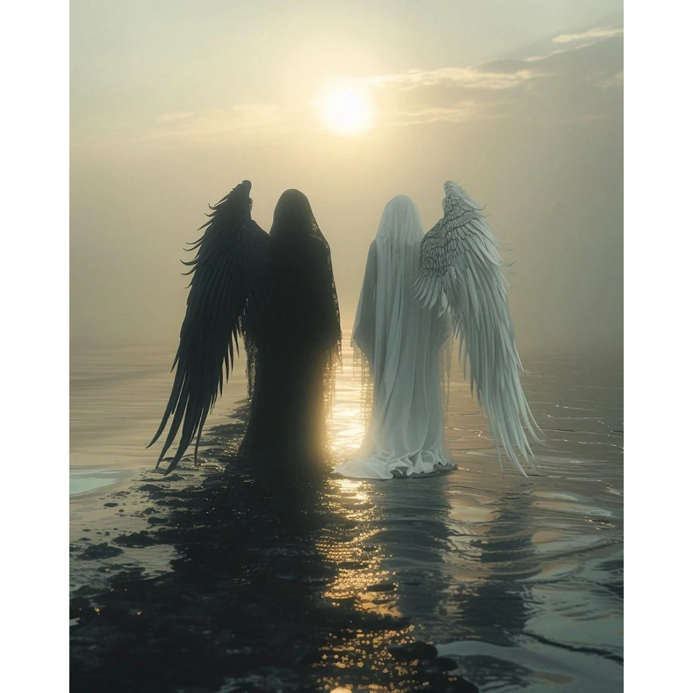 500/1000/1200/2000 PCS Jigsaw Puzzles Opposing Black and White Angels Family Activity Relaxing Games for Living Room Home Decor
500/1000/1200/2000 PCS Jigsaw Puzzles Opposing Black and White Angels Family Activity Relaxing Games for Living Room Home Decor