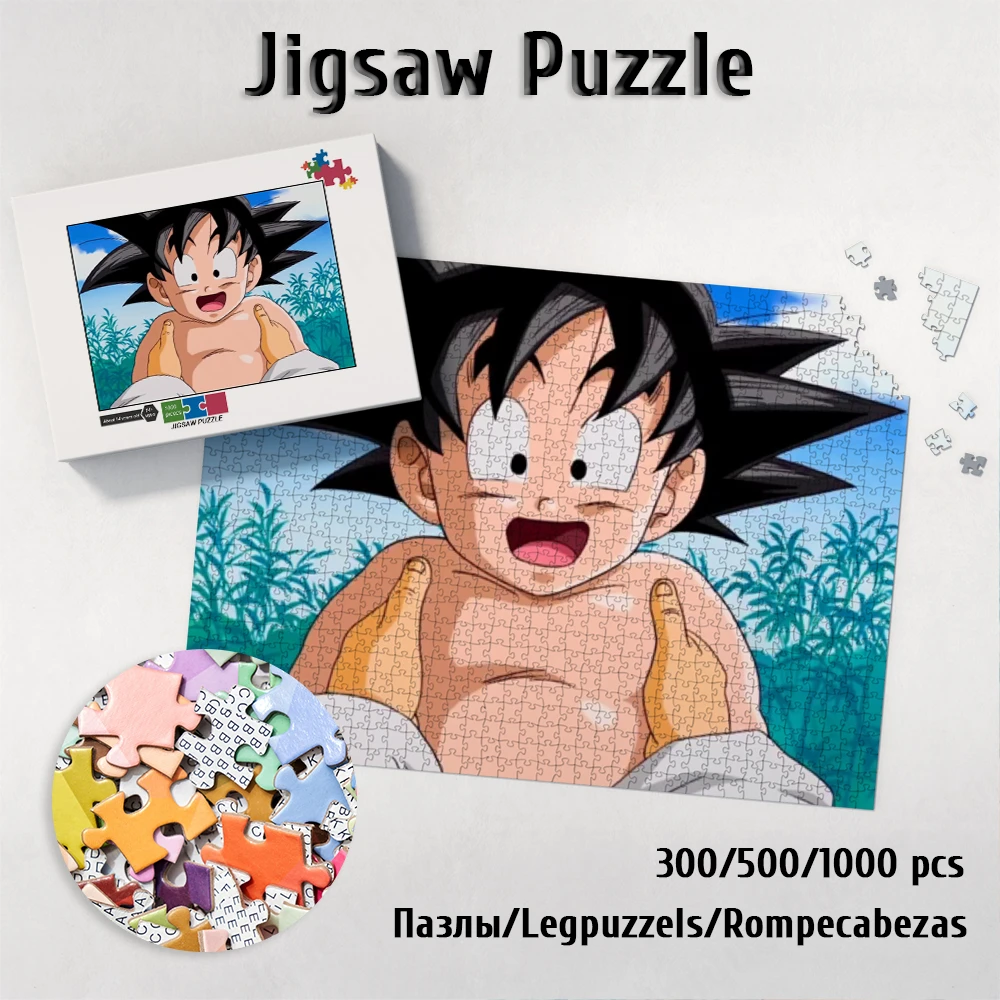 Пазлы для взрослых Baby Son Goku, смешные Мультяшные настольные игры, игрушки, хобби, драконий жемчуг, аниме, уникальный дизайн, большие головоломки для взрослых и детей
Пазлы для взрослых Baby Son Goku, смешные Мультяшные настольные игры, игрушки, хобби, драконий жемчуг, аниме, уникальный дизайн, большие головоломки для взрослых и детей