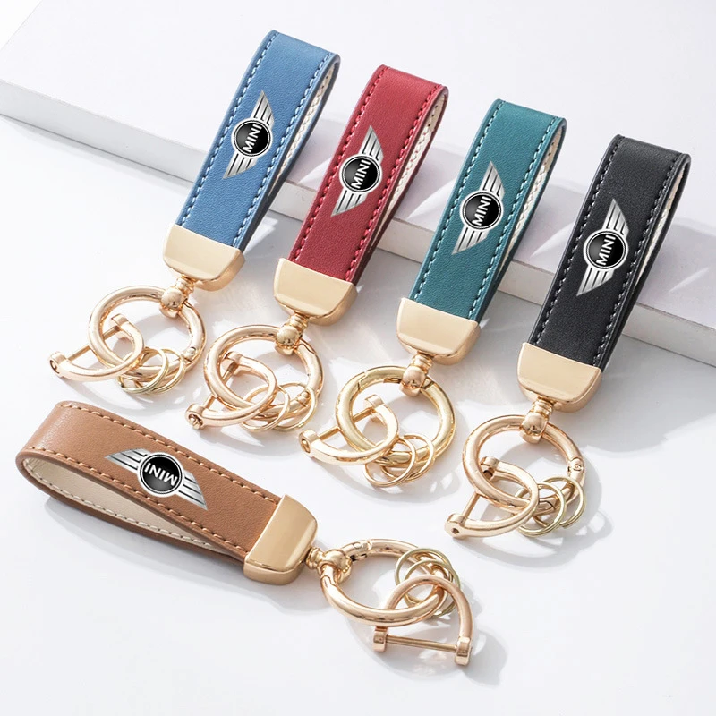 New Car Leather Keyring Belt Keychain Pendant Decoration Gift For BMW Mini Cooper S JCW R55 R5 Clubman Countryman Accessories
New Car Leather Keyring Belt Keychain Pendant Decoration Gift For BMW Mini Cooper S JCW R55 R5 Clubman Countryman Accessories