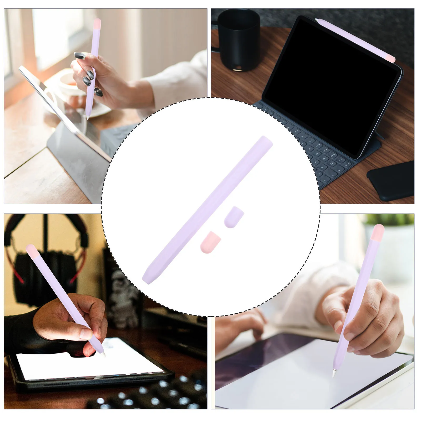 High-Quality Silicone Stylus Protective Sleeve Simple Comfortable Design with Excellent Anti-Skid Performance Stylus Pen Holder
High-Quality Silicone Stylus Protective Sleeve Simple Comfortable Design with Excellent Anti-Skid Performance Stylus Pen Holder