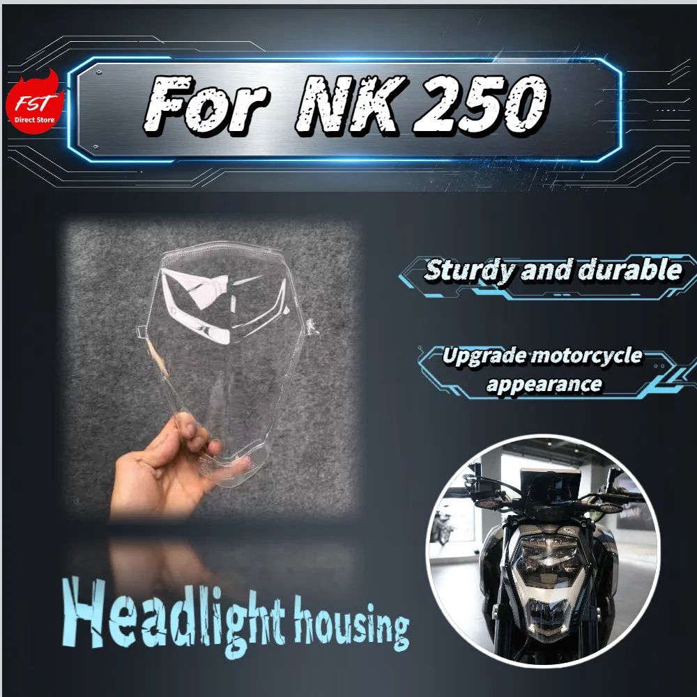 For 250NK High Quality Motorcycle Headlight Lens Cover Front Headlamp Glass Shell Protective Fairing Mod Parts
For 250NK High Quality Motorcycle Headlight Lens Cover Front Headlamp Glass Shell Protective Fairing Mod Parts