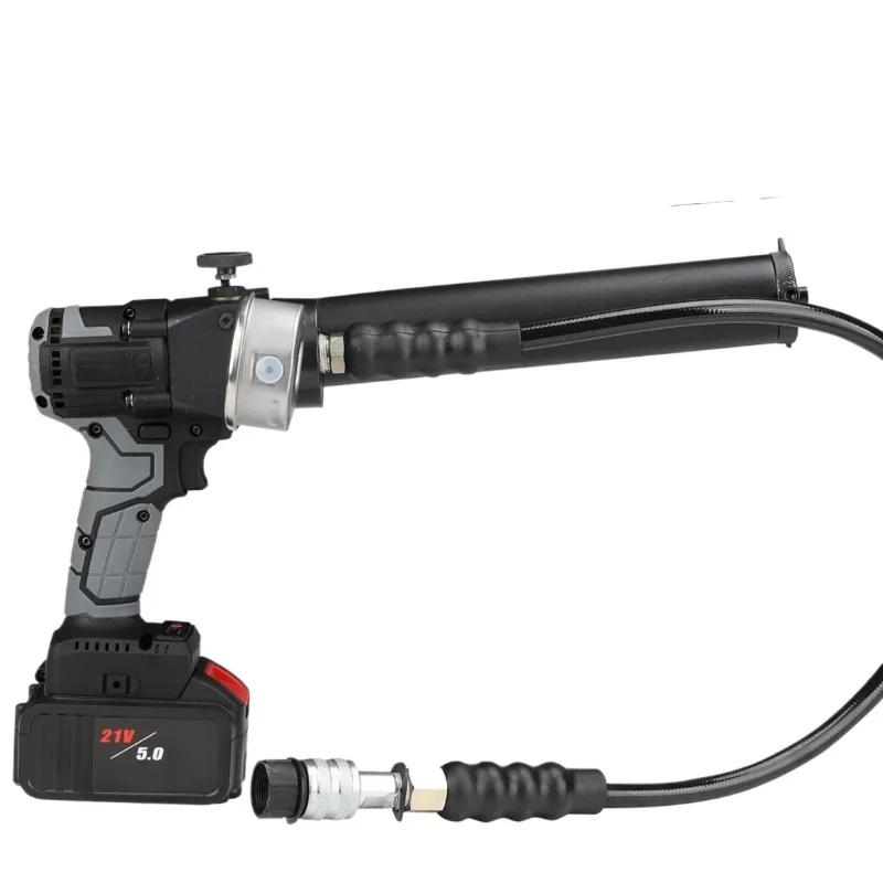 Lithium Battery Handheld Ultra Small Hydraulic Pump 70MPa 330ml Oil Tank Single Circuit For Hydraulic Crimper Cutter Punch Tool
Lithium Battery Handheld Ultra Small Hydraulic Pump 70MPa 330ml Oil Tank Single Circuit For Hydraulic Crimper Cutter Punch Tool