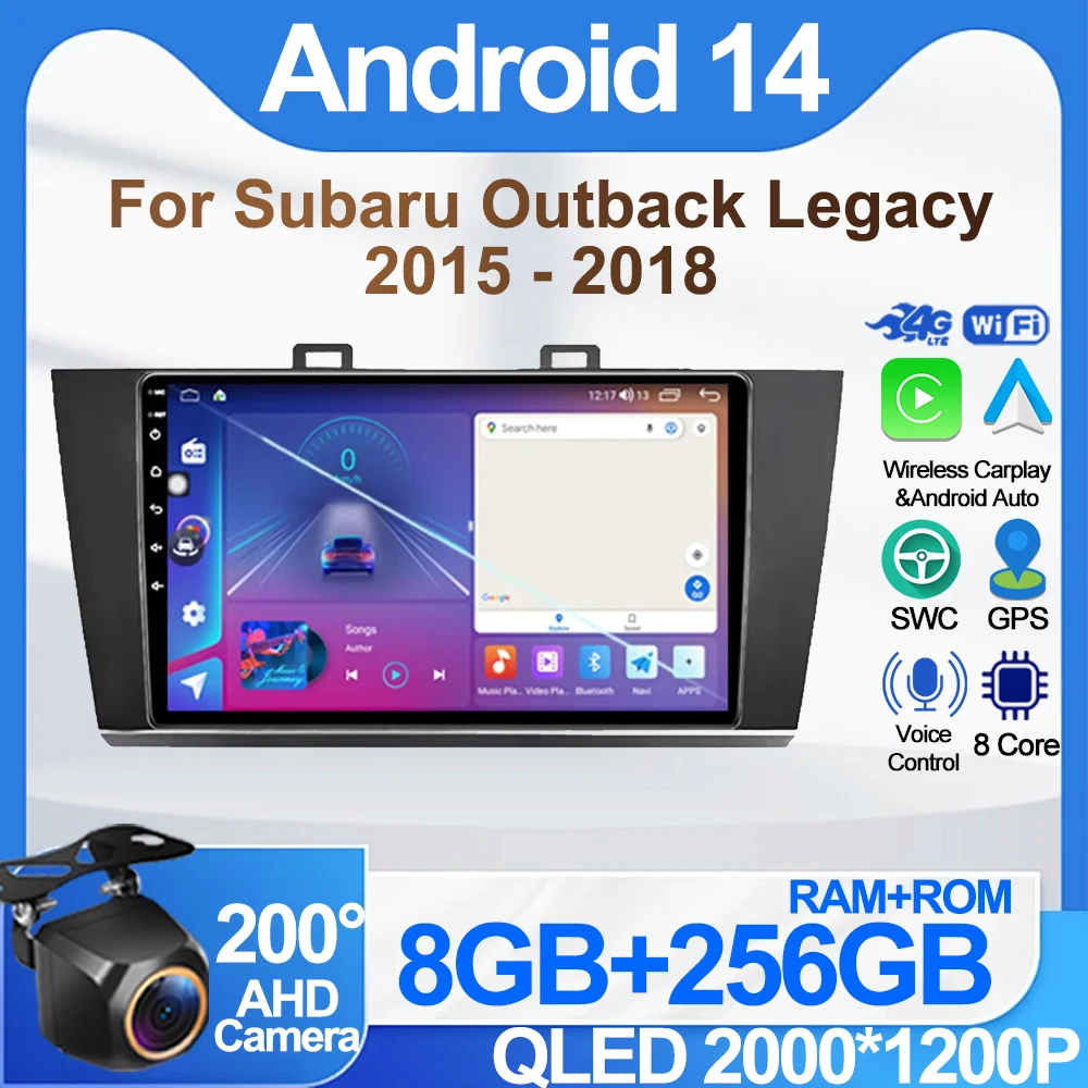 Car Android For Subaru Outback Legacy 2015 - 2018 Wifi Stereo Head Unit GPS Navigation No 2din DVD Carplay Touch Screen 5G WIFI
Car Android For Subaru Outback Legacy 2015 - 2018 Wifi Stereo Head Unit GPS Navigation No 2din DVD Carplay Touch Screen 5G WIFI