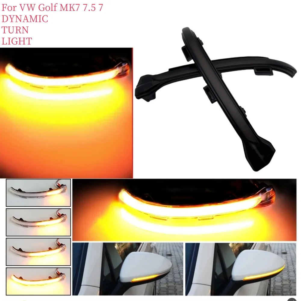 2 шт. для VW Golf 7 MK7 7.5 Touran L II Sportsvan 2014-up светодиодный динамический указатель поворота боковое зеркало последовательный индикатор 
2 шт. для VW Golf 7 MK7 7.5 Touran L II Sportsvan 2014-up светодиодный динамический указатель поворота боковое зеркало последовательный индикатор