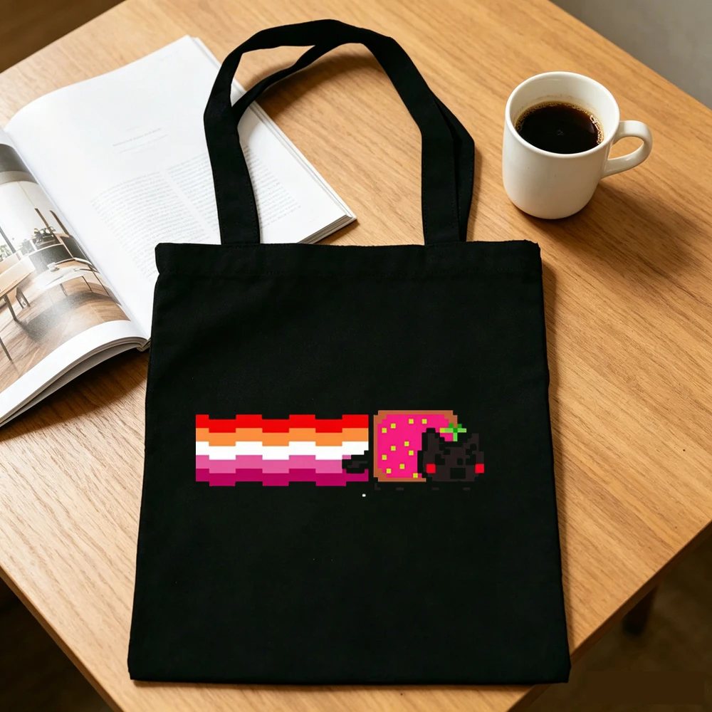 Nyan Cat tote bag shoulder bolsas de tela foldable reusable torba na zakupy woman
Nyan Cat tote bag shoulder bolsas de tela foldable reusable torba na zakupy woman