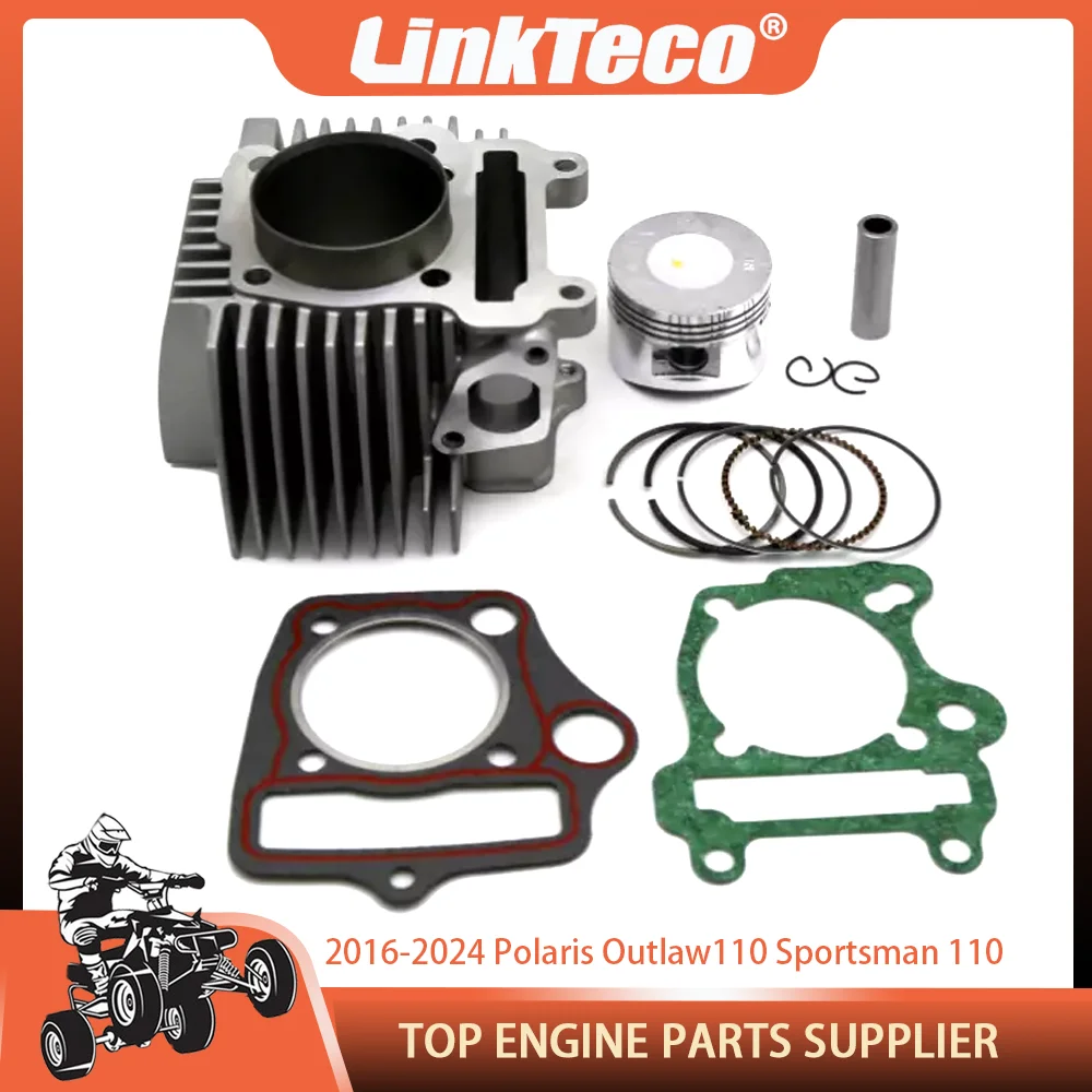 2016-2024 STD Bore 52.4mm Motorcycle Engine Cylinder Piston Gasket kit for Polaris Outlaw Sportsman 110cc EFI Top End Kit New
2016-2024 STD Bore 52.4mm Motorcycle Engine Cylinder Piston Gasket kit for Polaris Outlaw Sportsman 110cc EFI Top End Kit New
