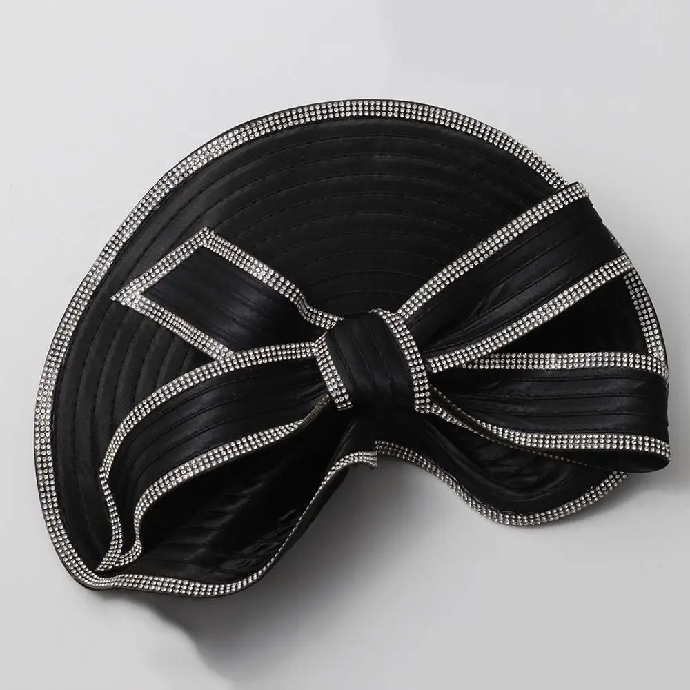 Exquisite Vintage Fascinator Hat Elegant Bowknot Hair Band Bride Headdress Sweet Top Hat Bow Rhinestone Headband Dance Show
Exquisite Vintage Fascinator Hat Elegant Bowknot Hair Band Bride Headdress Sweet Top Hat Bow Rhinestone Headband Dance Show