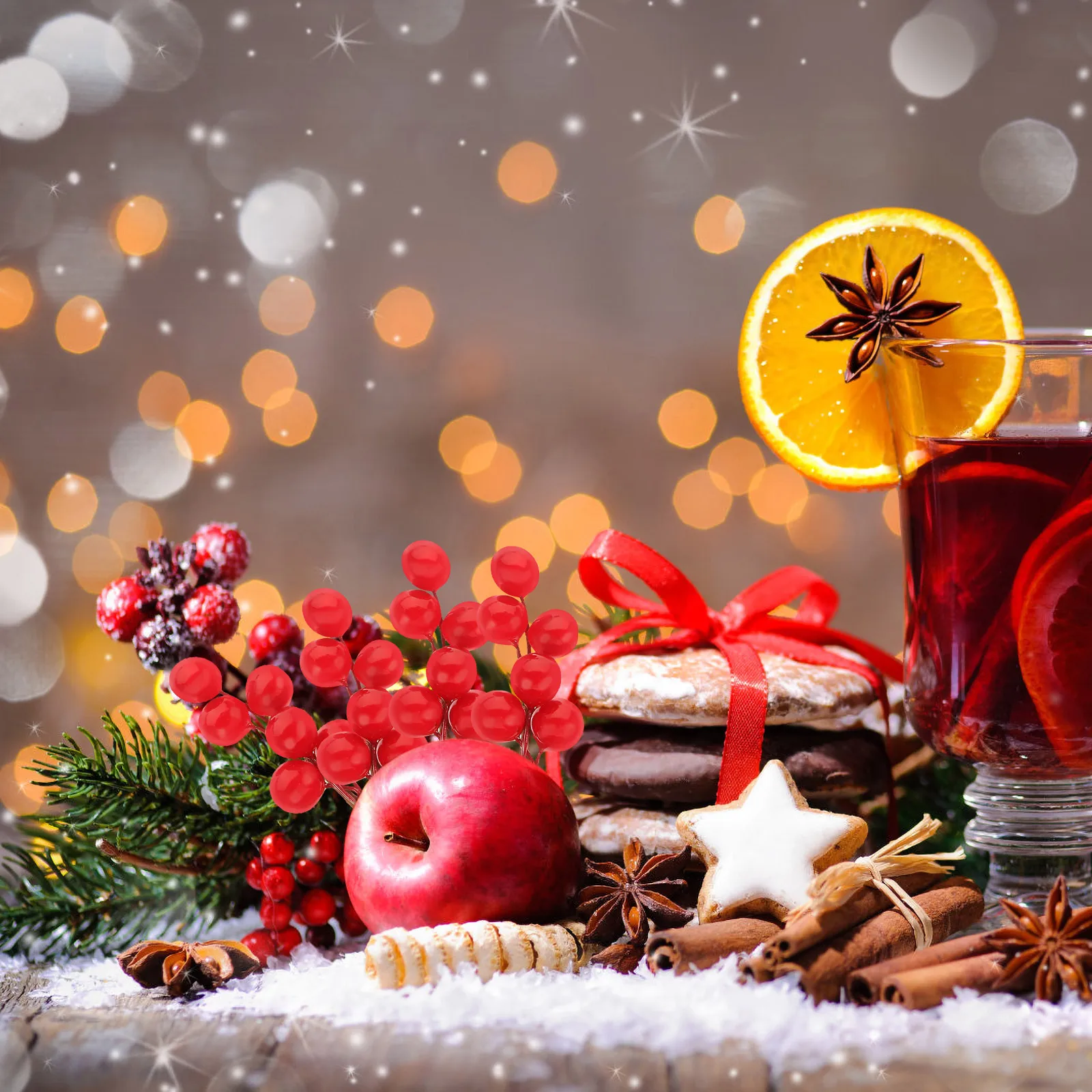 30 Pcs Simulation Berries Decoration Christmas Fake Branches Artificial Berry Stems Mini
30 Pcs Simulation Berries Decoration Christmas Fake Branches Artificial Berry Stems Mini