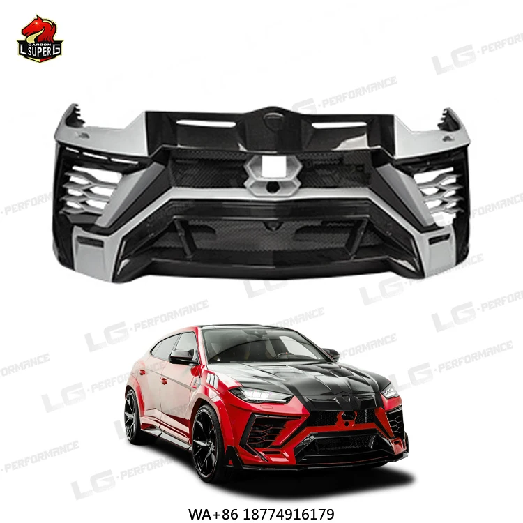 Передний бампер из углеродного волокна в стиле M для Urus
Передний бампер из углеродного волокна в стиле M для Urus