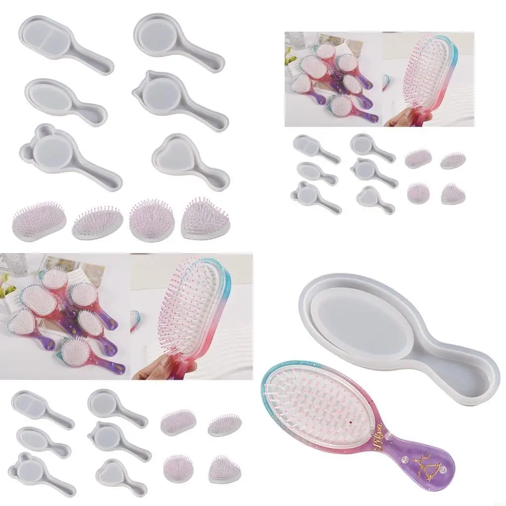 Airbags Comb Hairbrush Silicone Mold Nonstick Jewelry Crafts Resin Casting Mould
Airbags Comb Hairbrush Silicone Mold Nonstick Jewelry Crafts Resin Casting Mould