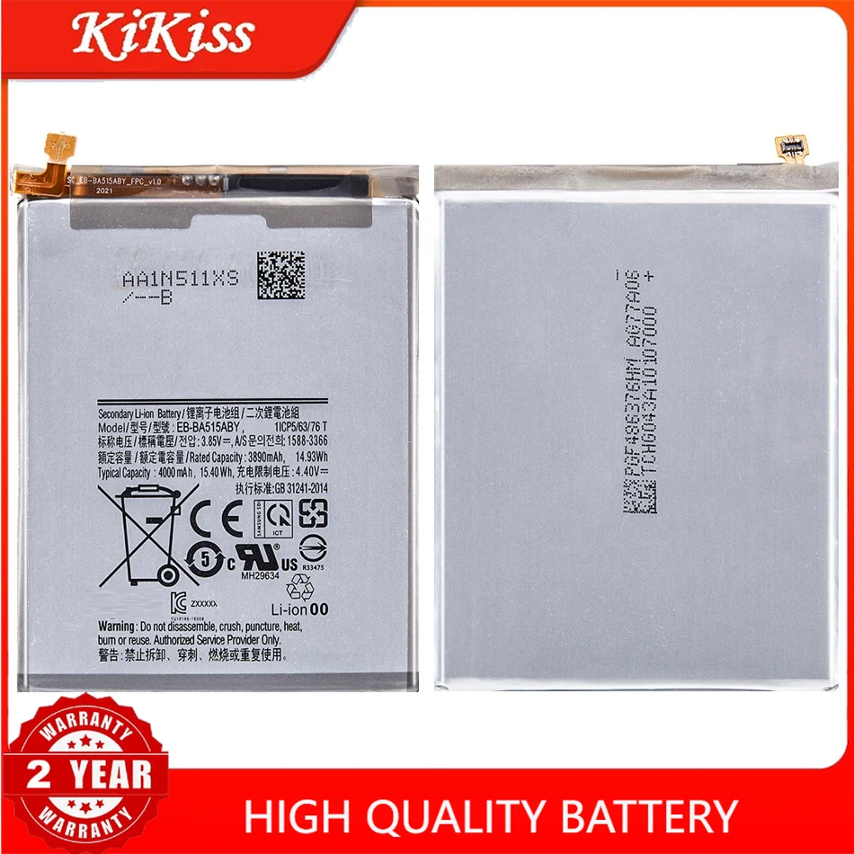 Новый сменный аккумулятор EB-BA515ABY 4000 мАч для Samsung Galaxy A51 SM-A515 SM-A515F/DSM аккумуляторы + инструменты
Новый сменный аккумулятор EB-BA515ABY 4000 мАч для Samsung Galaxy A51 SM-A515 SM-A515F/DSM аккумуляторы + инструменты