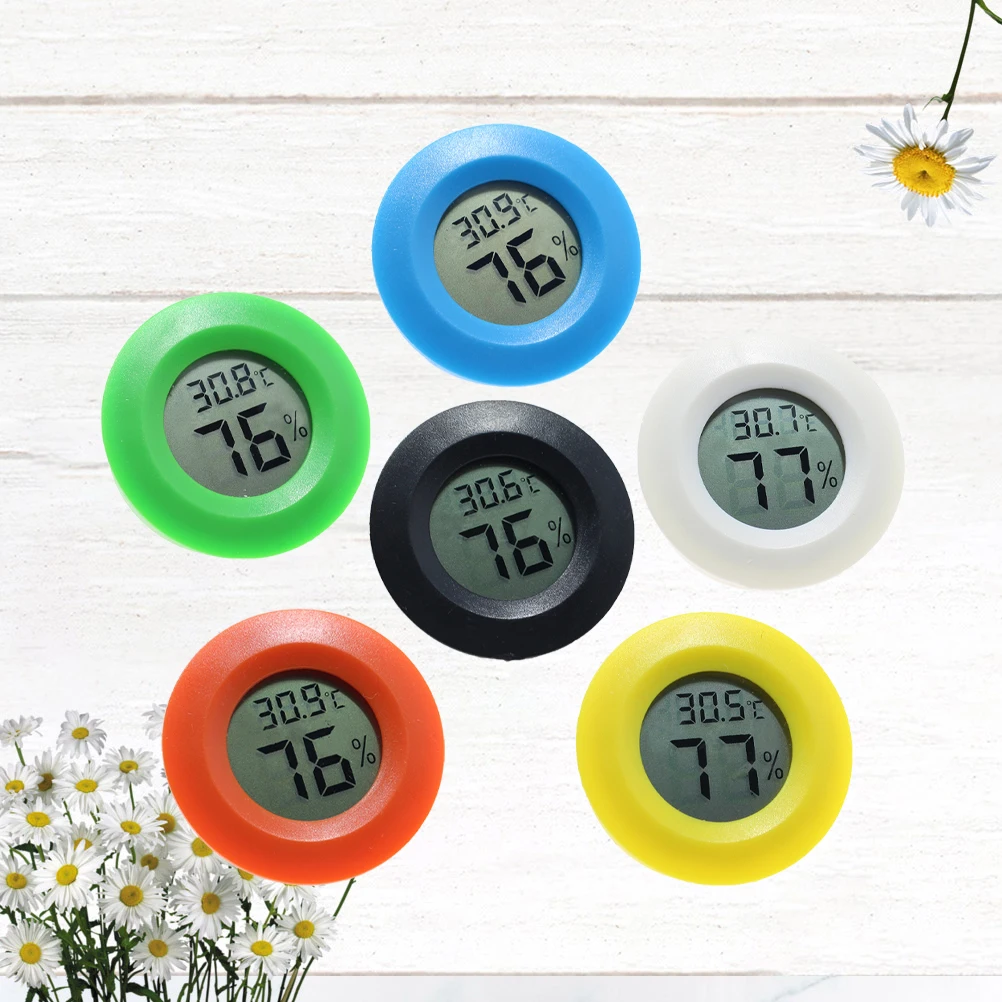 Digital Temperature Humidity Meter Mini Indoor Gauge Portable Wall Mount Thermometer Hygrometer Home Office Warehouse Monitoring
Digital Temperature Humidity Meter Mini Indoor Gauge Portable Wall Mount Thermometer Hygrometer Home Office Warehouse Monitoring