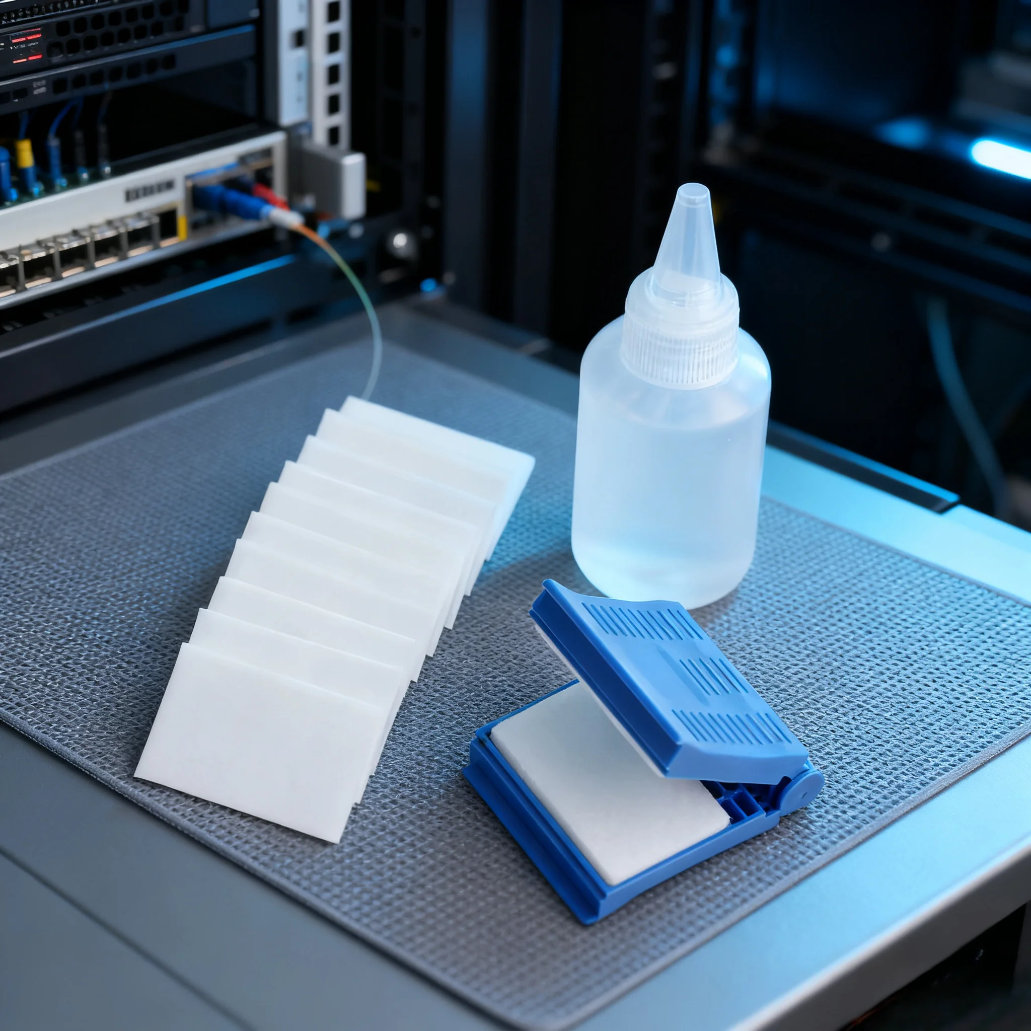 Fiber Optic Wiping Clip With 10 Pieces Of Cleaning Cotton Fiber Optic Dust-Free Cotton Cleaning Tool For Cleaning The Fiber End
Fiber Optic Wiping Clip With 10 Pieces Of Cleaning Cotton Fiber Optic Dust-Free Cotton Cleaning Tool For Cleaning The Fiber End