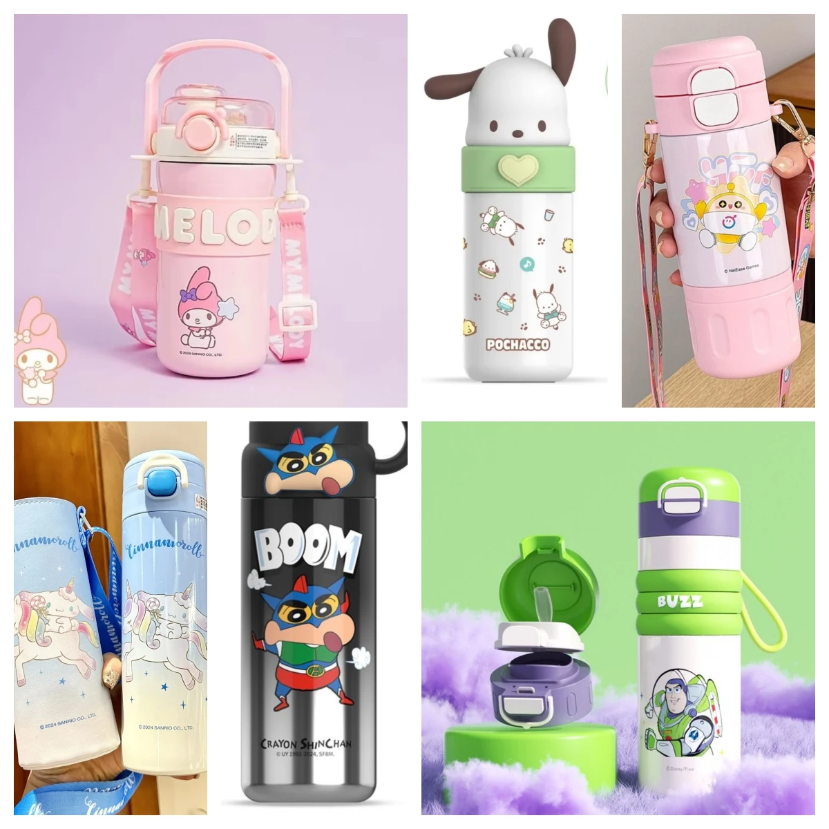 Слепая коробка Sanrio Drink, вакуумная чашка из нержавеющей стали, милый мультфильм с соломинкой, термос, портативная изолированная чашка для воды
Слепая коробка Sanrio Drink, вакуумная чашка из нержавеющей стали, милый мультфильм с соломинкой, термос, портативная изолированная чашка для воды
