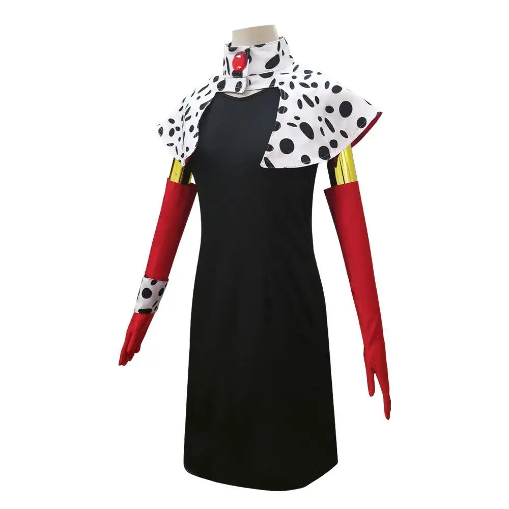 Black White Witch Costume Shoulder Shawl Halloween Cosplay Dress Female Villainous Devilish Style Chinese Traditional Stage C...
Black White Witch Costume Shoulder Shawl Halloween Cosplay Dress Female Villainous Devilish Style Chinese Traditional Stage C...